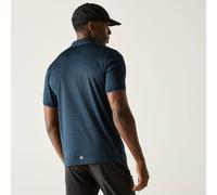 Regatta Herren Shirt Kurzarmshirt Funktionsshirt Poloshirt Remex II, Farbe:Navy, Artikel:-540 Navy, Größe:L