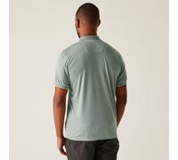 Regatta Remex II - Herren Poloshirt | aus meliertem Jersey Gewebe - Grün - M