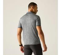 Regatta Remex II Herren-Poloshirt Silber, Größe: 4XL