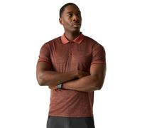 Regatta Funktionspoloshirt "Remex II" in Rotbraun - Größe 5XL | Herren Sportshirts