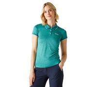Regatta Funktionspoloshirt "Remex II" in Türkis - 65% | Größe 38 | Damen Outdoor Tops Shirts