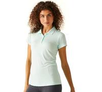 Regatta Remex Poloshirt für Damen, Bleached Aqua Solid, 40