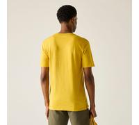 Regatta Kurzarm-t-shirt Für Herren Mann Rendro Gelb Größe 5XL