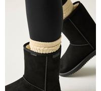 Regatta Risley mittelhohe Gummistiefel mit Fellfutter für Damen, PVC Schwarz, Größe: 36