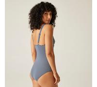 Regatta Sakari Bauchweg-Badeanzug für Damen Blau, Größe: 50