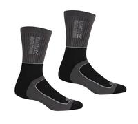 Regatta Samaris 2-Saisonsocken für Männer Schwarz, Größe: 43-47