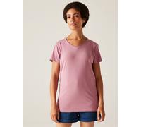Regatta Elkie Damen T-Shirt mit V-Ausschnitt lilas 40 lilas 40