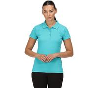 Regatta Sinton Damen Poloshirt aus Baumwolle, türkis, 36