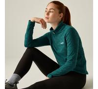 Regatta Sweethart meliertes Fleece mit halbem Reißverschluss für Damen Grün, Größe: 36