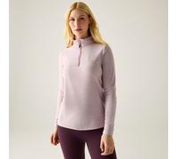 Regatta Sweethart meliertes Fleece mit halbem Reißverschluss für Damen Lila, Größe: 38