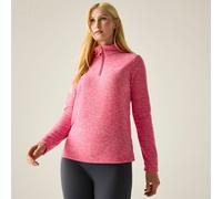 Regatta Sweethart meliertes Fleece mit halbem Reißverschluss für Damen Pink, Größe: 34