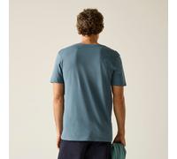 Regatta Tait Active leichtes T-Shirt für Herren, Cotton Blau, Größe: M