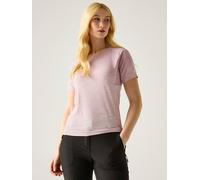 Regatta Trainingsshirt "LaxleyII" in Rosa - Größe 44 | Damen Outdoor Tops Shirts