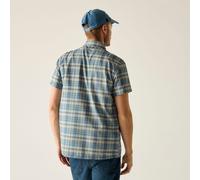 Regatta Funktionshemd "Travel Light" in Blau - Größe M | Herren Sportshirts