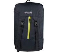 Regatta Unisex Easypack II Pack Away 25 Litre Lightweight Rucksack Rucksack, Ebony/Neon Spring, Single