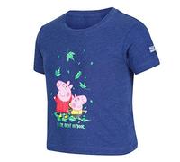Regatta Unisex-Kinder Peppa Pig T-Shirt aus gemischter Coolweave-Baumwolle mit aufgedrucktem Muster