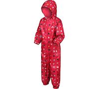 Regatta Unisex-Kinder Peppa Pig Wasserdichter und atmungsaktiver Pobble-Regenanzug mit Kapuze und reflektierendem Streifen