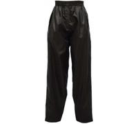 Regatta Unisex Kinder Professional Kids' Stormbreak Waterproof Overtrousers Hose, Schwarz, 2 Jahre EU