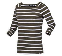 Regatta Unisex Polexie T-Shirt, Traubenblatt/weiße Streifen, 54