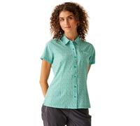 Regatta Women`s Travel Packaway S/S Shirt Damen Kurzarmbluse blau 36