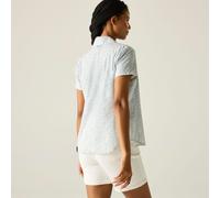 Regatta Women's Anti-insect Travel Light Short Sleeve Shirt Blau, Größe: 44