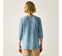 Regatta Women's Pevia T-Shirt, Cotton Blau, Größe: 46