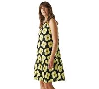 Regatta x Orla Kiely Damen Sommerkleid II, Spinnende Blume, Schwarz, 38