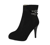 Regen Stiefeletten Damen Damen Stiefel Braun Women Fashion Ankle Boots Comfy Pointed Toe High Heels Side Zipper BootiesRegen Stiefeletten Damen Damen Stiefel Braun