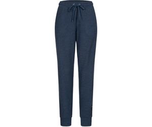 Regenhose LPO "Damen Hose Babette", Damen, Gr. 21, Normalgrößen, blau (navy blazer melange), 50% Viskose, 45% Polyester, 5% Elasthan, Hosen Regenhose (89211343-21) navy blazer melange