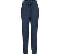 Regenhose LPO "Damen Hose Babette", Damen, Gr. 24, Normalgrößen, blau (navy blazer melange), 50% Viskose, 45% Polyester, 5% Elasthan, Hosen Regenhose (89211343-24) navy blazer melange