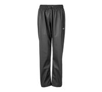 Regenhose WEATHER REPORT "Rainy", Mädchen, Gr. 164, EURO-Größen, schwarz, 100% Polyester, unifarben, lang, Hosen Regenhose, mit wasserabstoßender Membran (32639915-164) schwarz