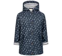 Regenjacke ANKERGLUT "Friesennerz ANCHOR PEAK KIDS", Mädchen, Gr. 122, blau (navy), Obermaterial: 100% Polyurethan; Futter: 100% Polyester, gerader Abschluss mit Druckknopf, Jacken Regenjacke (1410024