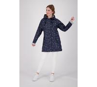 Regenjacke DEPROC ACTIVE "Friesennerz WIZZARD PEAK WOMEN UMBR" Gr. 40 (M), blau (navy) Damen Jacken Regenjacken Anoraks auch in Großen Größen erhältlich (81674757-40)