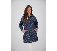 Regenjacke ANKERGLUT "Friesennerz ANKERGLUTZAUBER", Damen, Gr. 40/42 (M), blau (navy), Web, Obermaterial: 100% Polyurethan. Futter: 100% Polyester, figurumspielend hüftbedeckend, gerader Abschluss mit