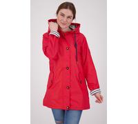 Regenjacke DEPROC ACTIVE "Friesennerz ANKERGLUTZAUBER" Gr. 46 (L), rot Damen Jacken Regenjacken Anoraks auch in Großen Größen erhältlich (15736814-46)