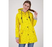 Regenjacke ANKERGLUT "Friesennerz WIZZARD PEAK WOMEN UMBR", Damen, Gr. 54 (XXL), gelb, Obermaterial: 100% Polyurethan; Futter: 100% Polyester, figurumspielend, gerader Abschluss mit Druckknopf, Jacken