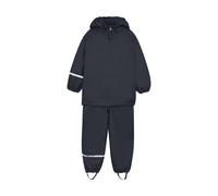 Regenjacke CELAVI "Regenoverall CERainwear", Jungen, Gr. 120, blau (schwarz navy), Obermaterial: 100% Polyester PES., Overalls Regenjacke (41645661-120) schwarz navy