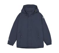 Regenjacke COLOR KIDS "Regenmantel COShell", Jungen, Gr. 104, blau (total eclipse), Obermaterial: 100% Polyester PES., Jacken Regenjacke (97655308-104) total eclipse