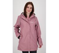Regenjacke DEPROC ACTIVE "Friesennerz ELLESMERE WOMEN", Damen, Gr. 48 (XL), lila, Obermaterial: 100% Polyurethan;Futter: 100% Polyester, figurumspielend, gerader Abschluss mit Druckknopf, Jacken Regen