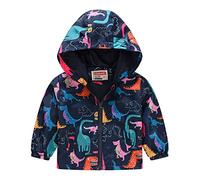 Regenjacke Kinder Dünn Lustig Cartoon Luftfahrzeuge Druck Übergangsjacke Kinder Winterjacke Jungen Wanderjacke Softshelljacke Kinder Mädchen Regenmantel Winddichte Windbreaker Jacke Mädchen Jacken