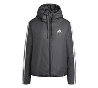 Regenjacke mit Kapuze für Damen adidas Essentials Climawarm 3-Stripes Schwarz 2XS