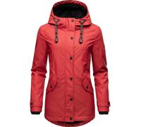 Regenjacke mit Kapuze "Lindraa" Red XS