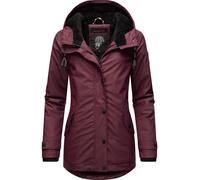 Regenjacke mit Kapuze "Lindraa" Wine XL