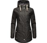 Regenjacke NAVAHOO "Oceans Heart", Damen, Gr. M (38), schwarz, Oberstoff: 70% Polyester, 30% Polyurethan. Futter: 100% Polyester. Wattierung: 100% Polyester. Ärmelfutter: 100% Polyester, figurumspiele