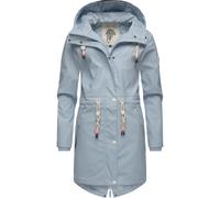 Regenjacke NAVAHOO "Tropical Stormoo", Damen, Gr. M (38), blau (babyblau), Obermaterial: 70% Polyester, 30% Polyurethan, Innenfutter: 100% Polyester, Ärmelfutter: 100% Polyester, Wattierung: 100% Poly