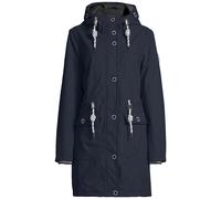 Regenjacke NEW VIEW "Lillie", Damen, Gr. L, marine, Obermaterial: 100% Polyester PES., regular fit, Jacken Regenjacke, mit weitenregulierbarer Kapuze (87861344-L) marine