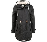 Regenjacke OXMO "Regenjacke OXJolinas", Damen, Gr. XS, schwarz, Obermaterial: 100% Polyurethan PU., Mäntel Regenjacke (64801760-XS) schwarz