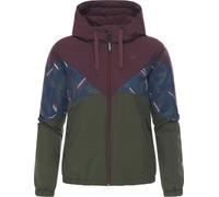 Regenjacke RAGWEAR "Rochele Warm YOUMODO", Damen, Gr. S (36), grün (olivgrün), Obermaterial: 100% Polyester, Innenfutter: 100% Polyester, Wattierung: 100% Polyester, lässig geschnitten hüftbedeckend,