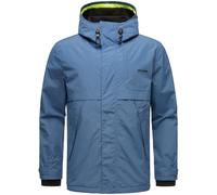 Regenjacke STONE HARBOUR "Zanjaar", Herren, Gr. XXXL (58), blau, Obermaterial: 100% Nylon. Innenfutter: 100% Polyester. Ärmelfutter: 100% Polyester, gerade Po-bedeckend, hoch geschlossener Ausschnitt,