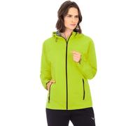 Regenjacke TRIGEMA "TRIGEMA Leichte Regenjacke", Damen, Gr. M, gelb (lemon), 82% Polyester, 14% Elasthan, 4% PU, Jacken Regenjacke (52750200-M) lemon